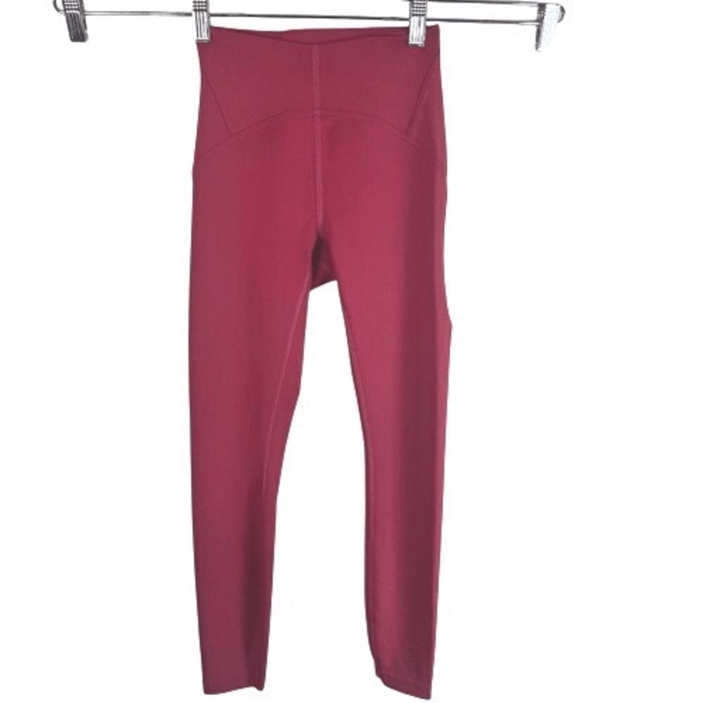 Lululemon Instill HR 25" Smooth Cover Fabric Smoky Red Size 2 Women's Leggings
